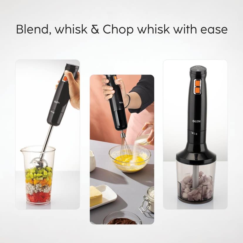 Electric Turbo Hand Blender Chopper Whisker 350W - (SA4063HBCW) view 2