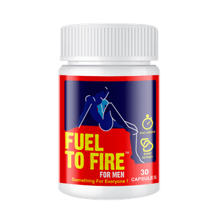 Fuel to Fire For Men Capsules (Booster for Men-Strength, Stamina, Energy Enhancing, Mood, Endurance Boost)