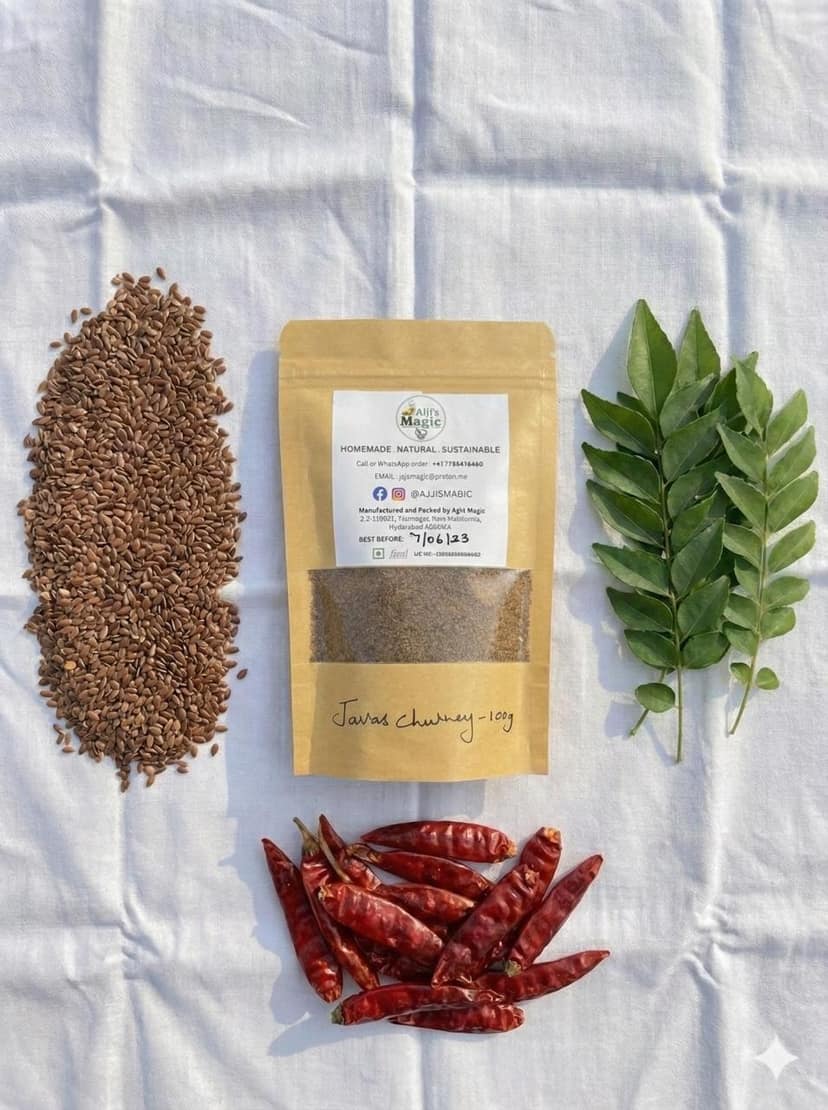 Flaxseed Karam Podi (Javas Chutney) 250 g