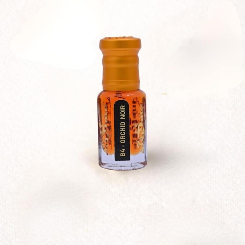 alNaqi fragrances Orchid-Noir-Attar 12ml - Luxury Dark-Petal-Perfume, No Alcohol Concentrated Earthy-Floral-Attar, High-Strength Evening-Scent, Original Signature-Parfum view 2