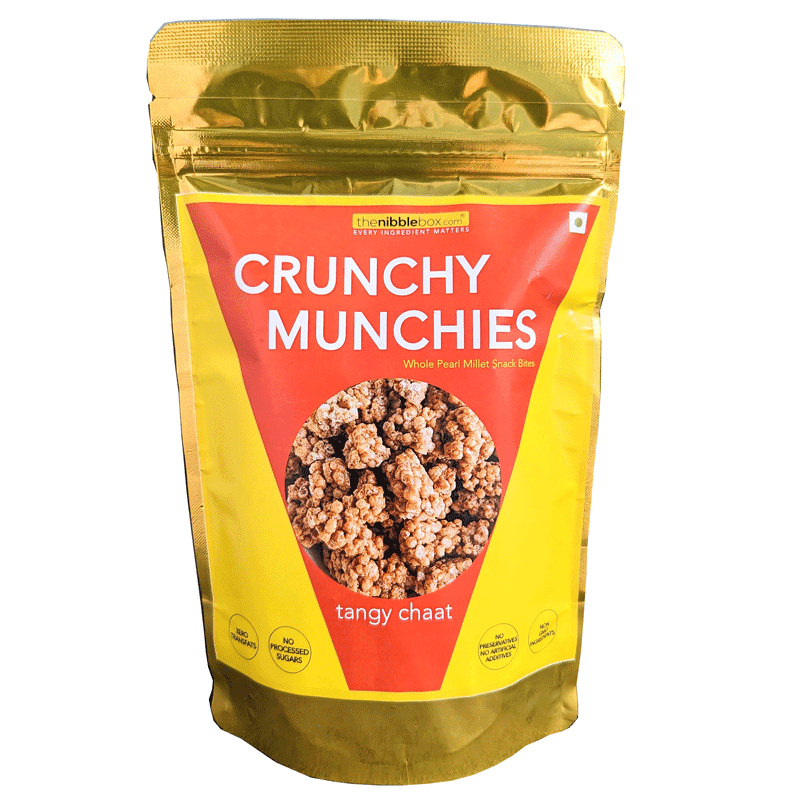 Crunchy Munchies Pearl Millet Snack (Tangy Chaat)