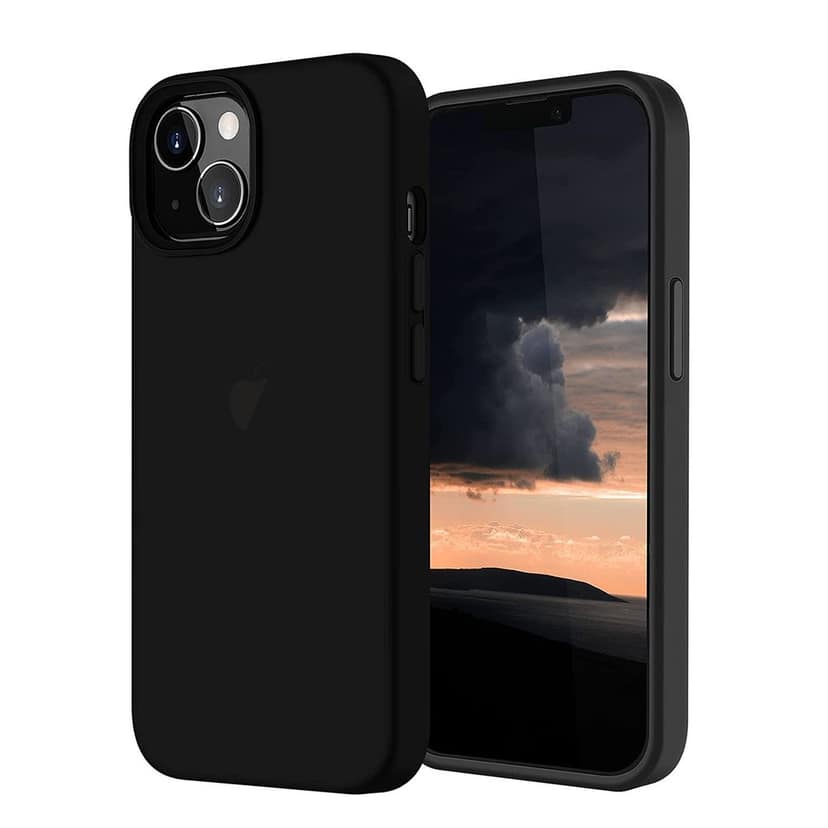 LIRAMARK Liquid Silicone Soft Back Cover Case for Apple iPhone 13 Mini (6.1 Inch)