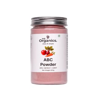 ABC Powder 200g – Apple Beetroot Carrot Superfood | Immunity, Skin Glow & Energy Booster | No Sugar, No Preservatives | MR Organics