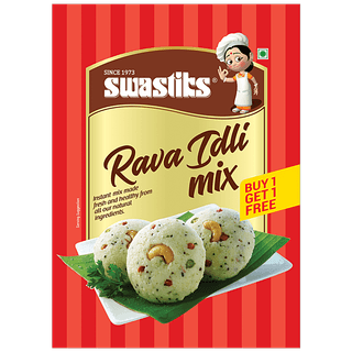 Swastiks Ready To Mix, Rava Idly, 500 G*2