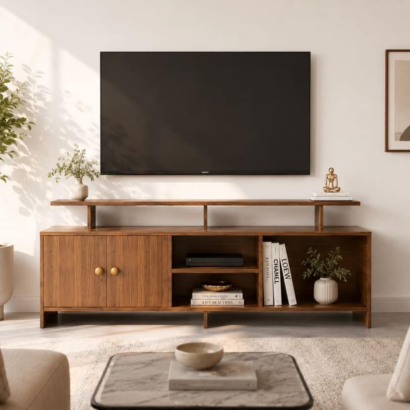 Spydercraft Multipurpose Marbay TV Entertainment Unit| Do- IT- Yourself| Multipurpose TV Unit