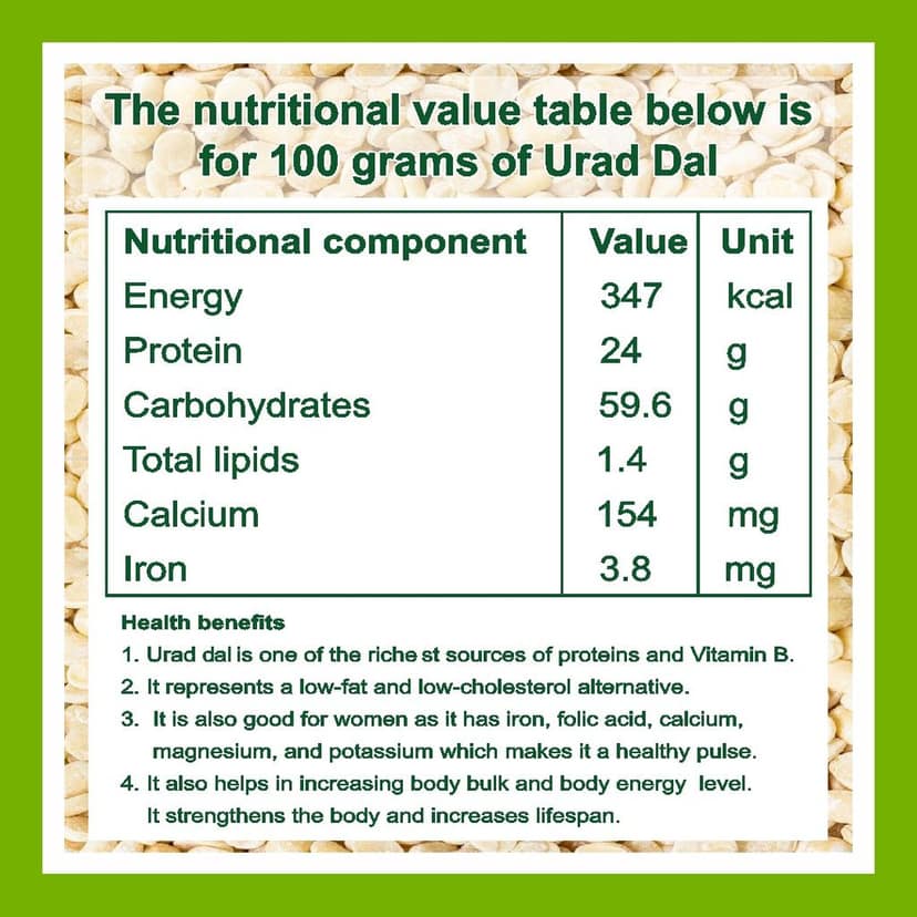 Urad Dal (pack of 3) view 2