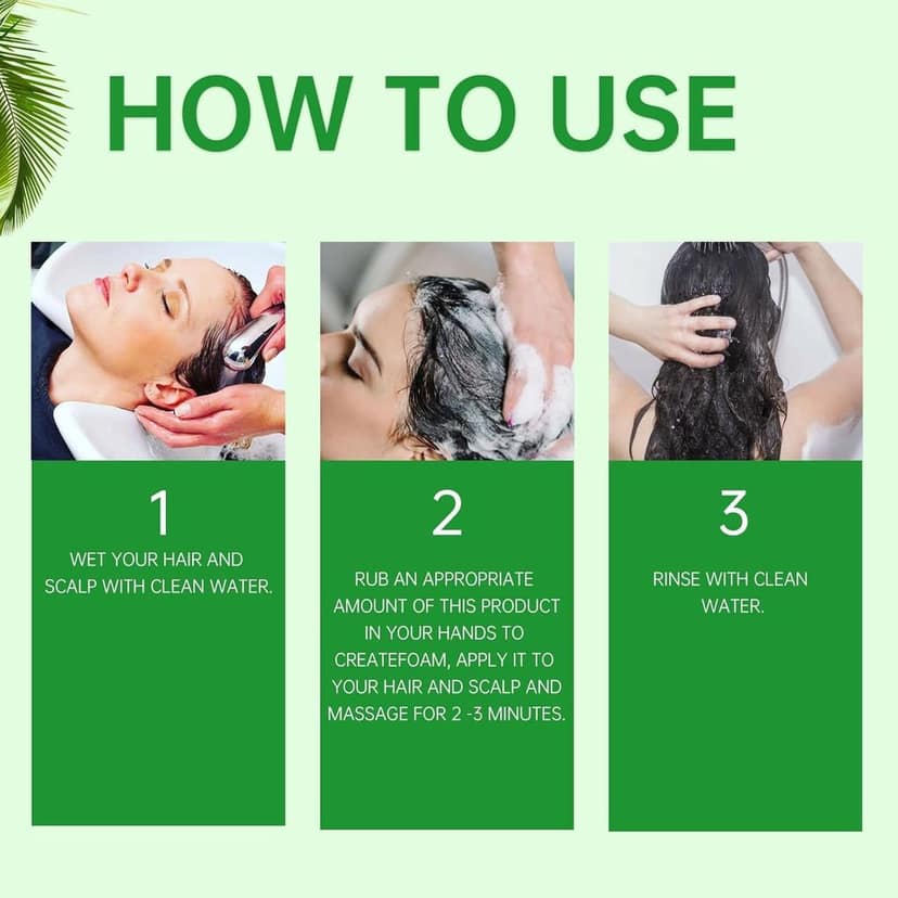 ELHAE Batana Oils Shampoo With Rosemary Extract | For All Hair Types | Nourishing Cleanser That Helps Moisturize & Strengthen Scalp and Hair | Gentle Use Daily Shampoo (300ml) view 2
