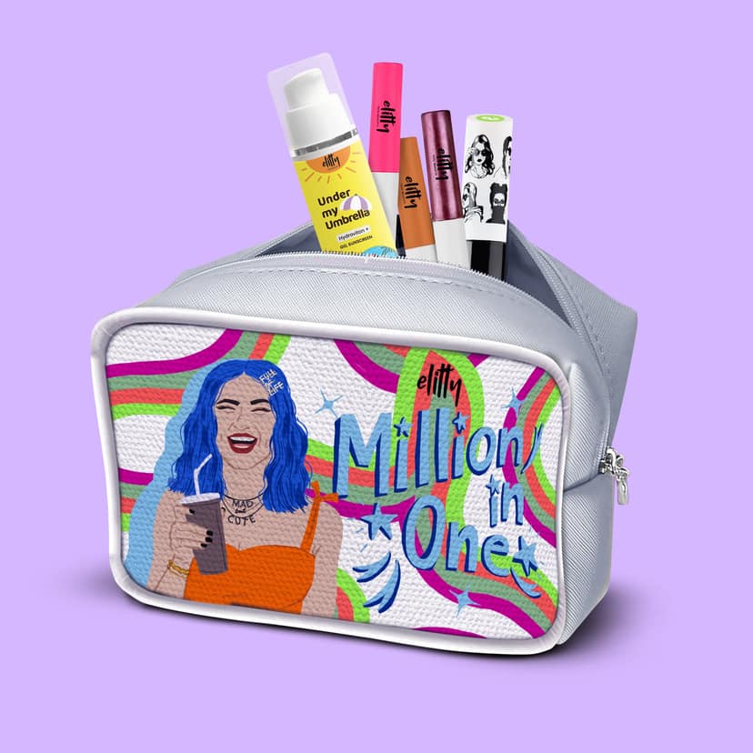 Elitty Million Travel Makeup Pouch view 2