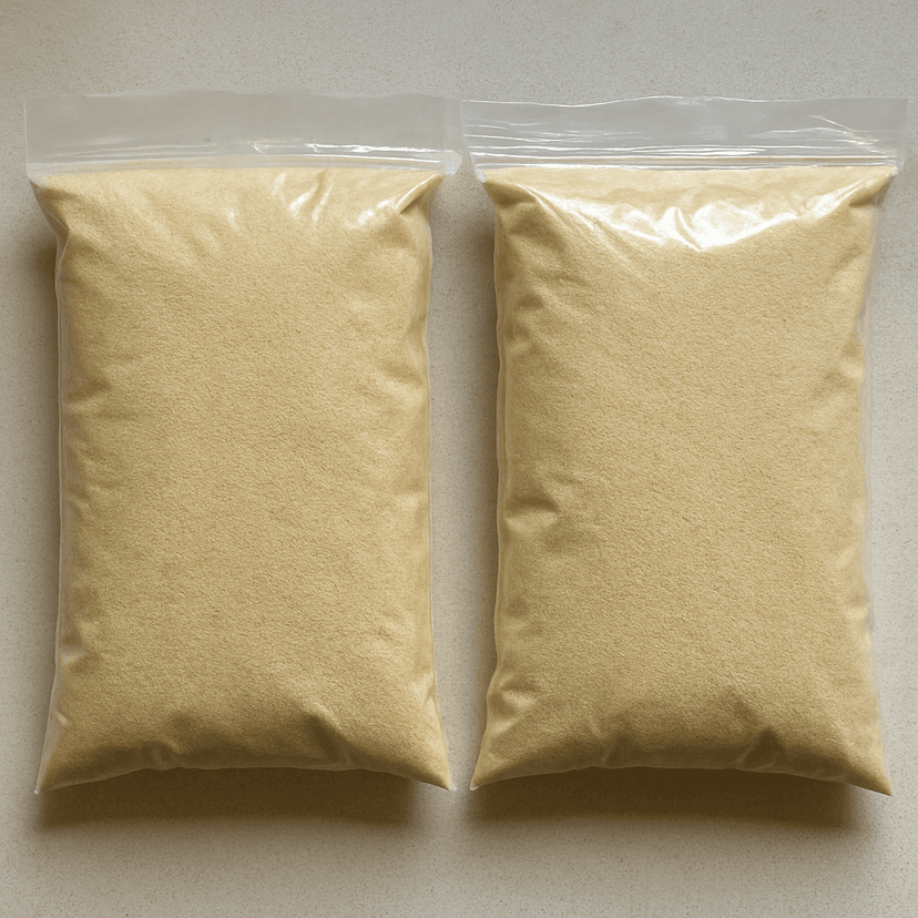 Meena Bazaar's semolina (sooji) view 2