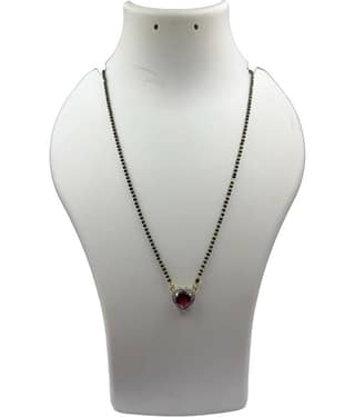 Charms Red Mangalsutra ( Pack of 1 )