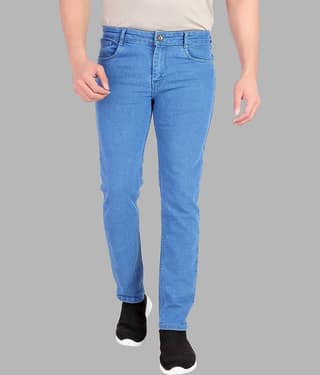 RAGZO Slim Fit Basic Men's Jeans - Blue ( Pack of 1 )
