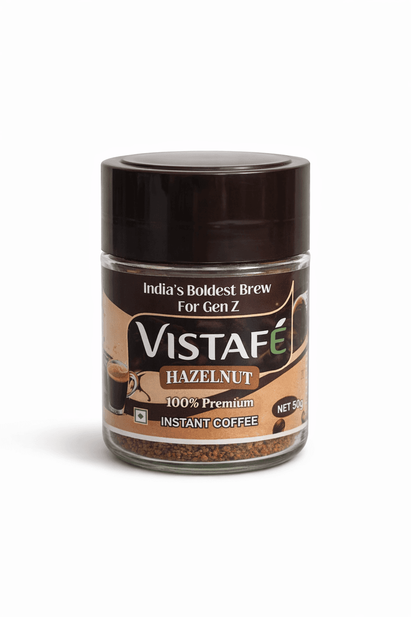 Vistafe Hazelnut Instant Coffee for Smooth Nutty Taste view 2