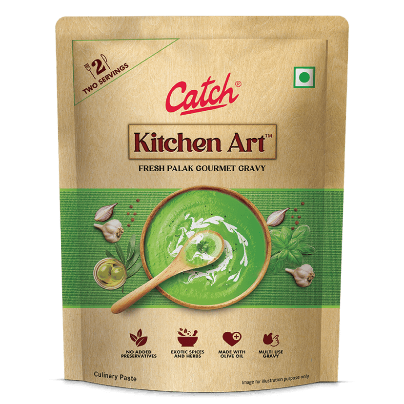Catch || Kitchen Art Ready To Cook || Palak Gravy || 100 Grams