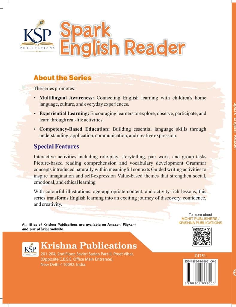 Spark English Reader Class-6 view 2