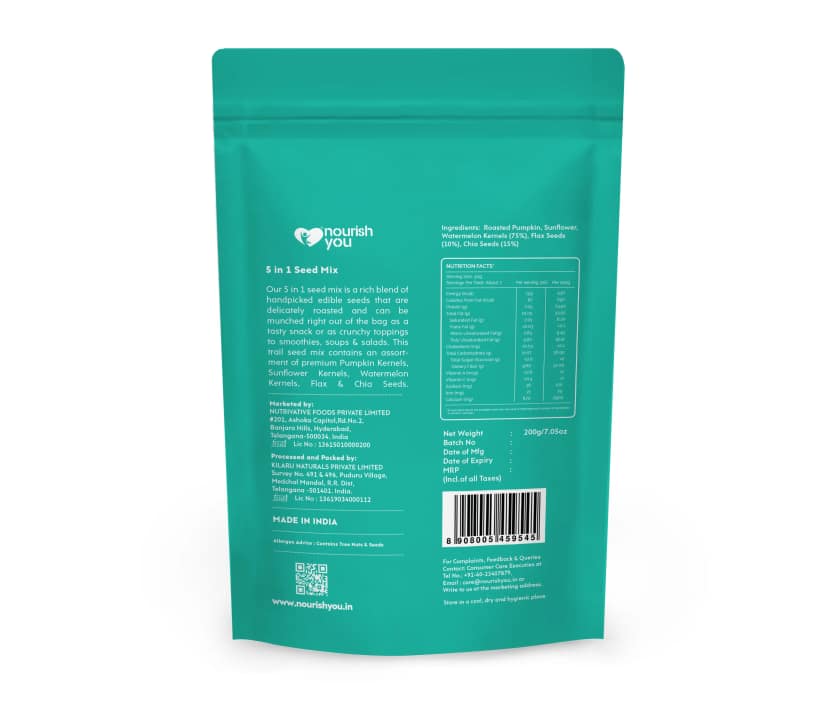 nourish you 5 in 1 Super Seed Mix view 2