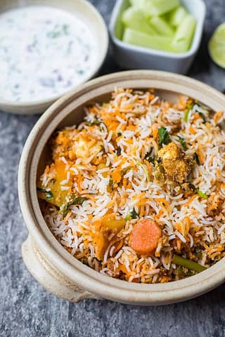 Veg biryani [10 person]