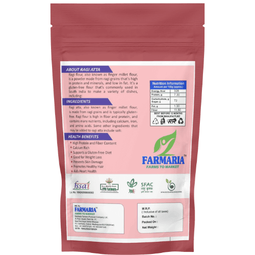 Ragi Atta - 500 GM view 2
