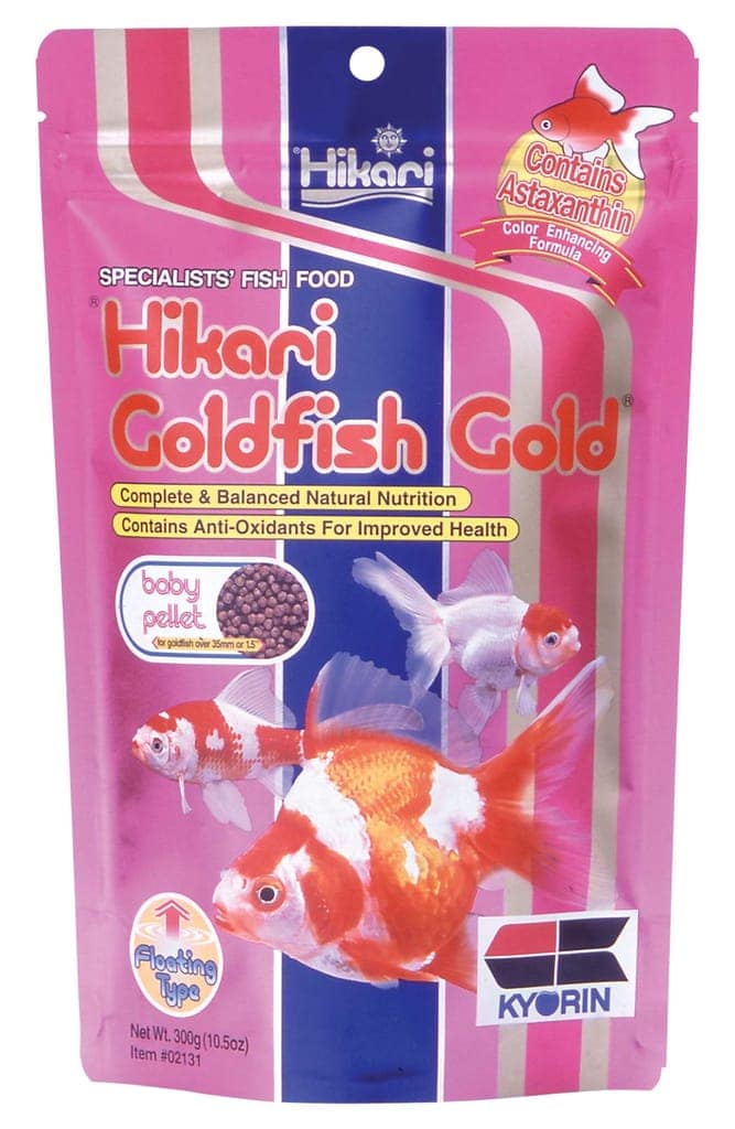 Hikari Goldfish Gold All Life Stages, Pellet 300Gm
