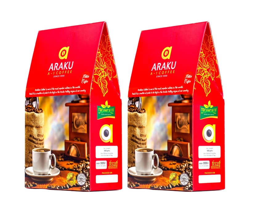 ARAKU A1-COFFEE (Red packs) view 2