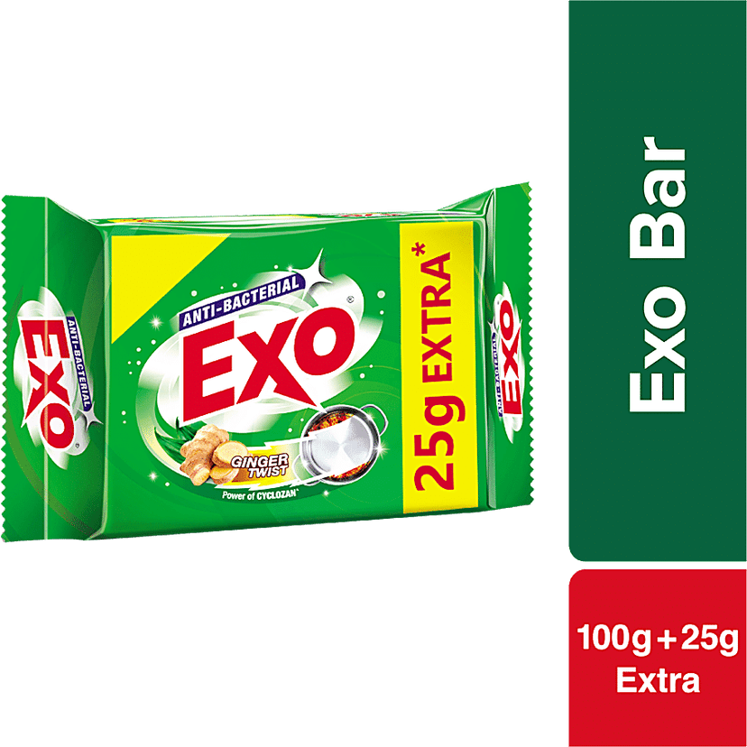 Exo Touch & Shine Bar, 140 Gm