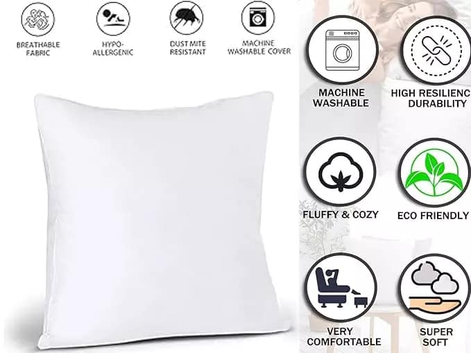 Arni Arts Designer Sofa Cushion Covers Set of 2 Mango 16x16 Inch view 2
