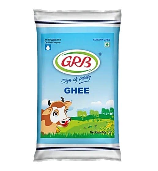 GRB Ghee | GRB Tuppa 1 L Pouch