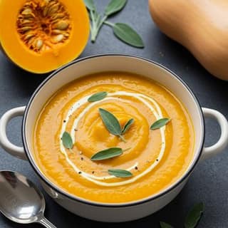 Butternut Squash And Sage Soup