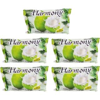 Harmony Fruity Coconut Water Soap - 75gm (Pack Of 5)
