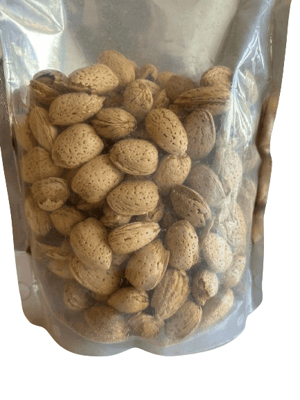 Almonds With shell-500gm view 2