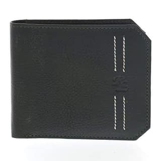 Walletsnbags Eco Genuine Leather Men's Wallet (Black)