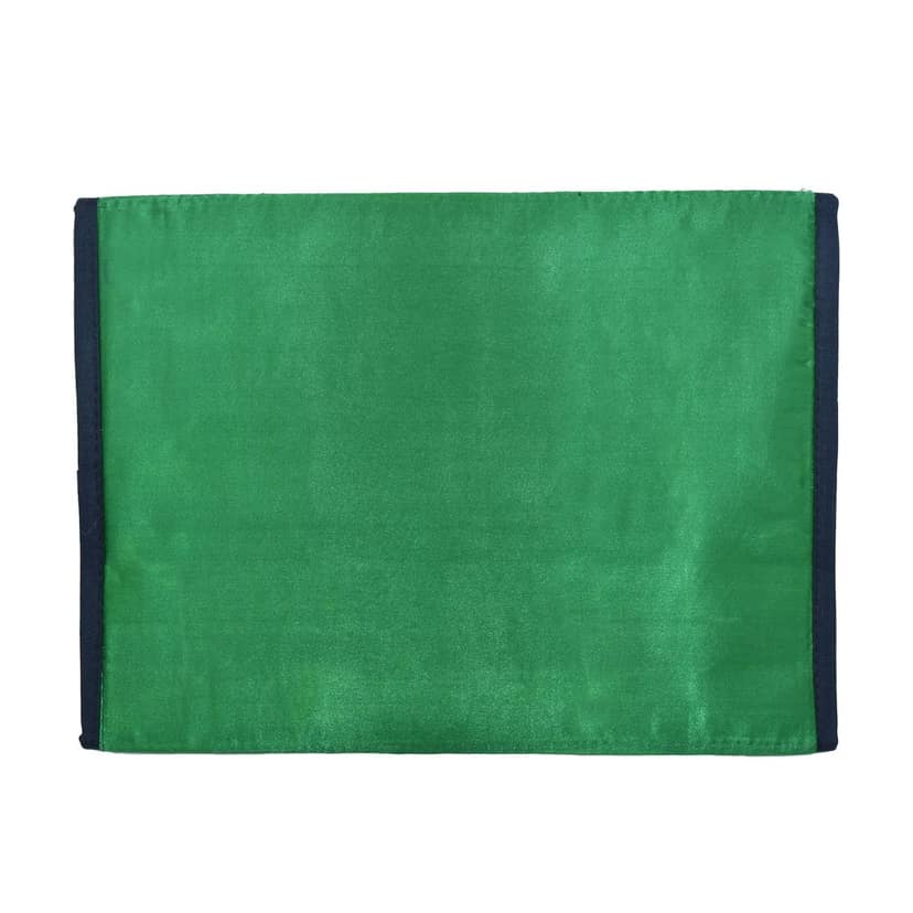 Tribes India Handmade Green File Folder Flap Professional File Folders for Certificates, Documents Holder (Foolscap Legal & A4 Size Paper) view 2