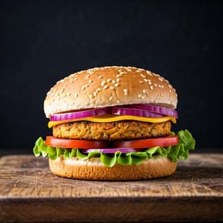 Simple Veg Burger