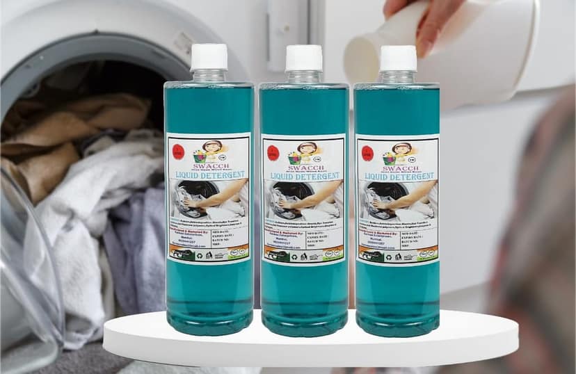 Swacch Liquid Detergent (1 Litre) (Pack of 3) Lemon