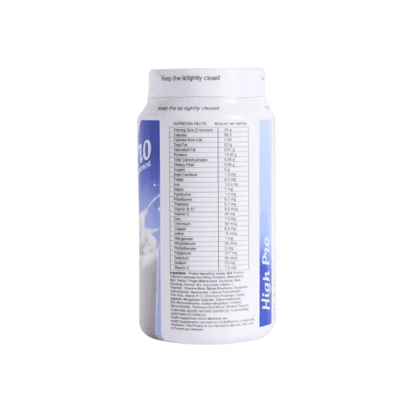 High Pro Powder (Vanilla) 250 Gms view 2