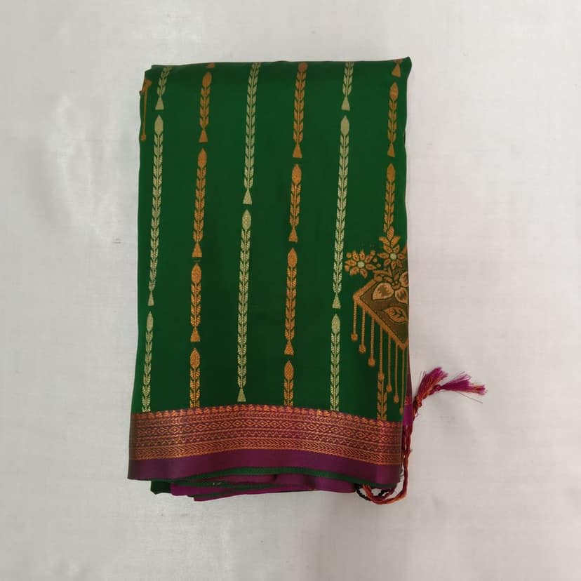 Vairaoosi Soft Silk Saree with Blouse - Kodi design view 2