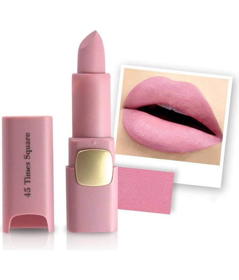 Miss Rose Creme Lipstick Matte Shade Oval 45 Times Square- view 2