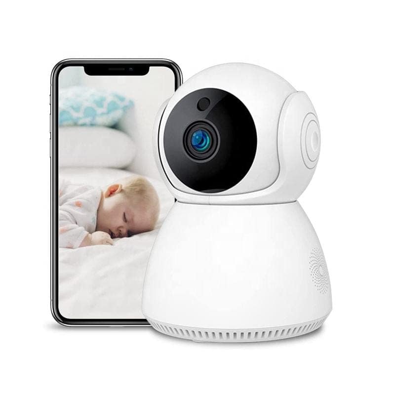 AUSHA 1080P WiFi CCTV Indoor Security Camera | 360° Pan-Tilt, Night Vision, Motion Alerts & Two-Way Audio
