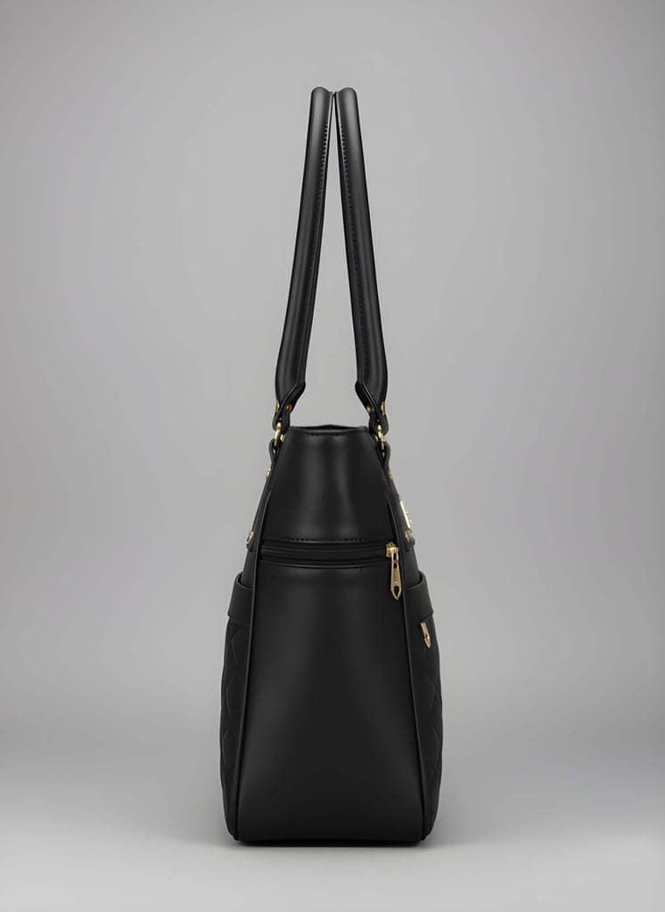Latest Luxury Women PU Leather Handbag | Elegant Shoulder & Tote Bag | Fashionable Durable Purse for Office & Casual Use view 2