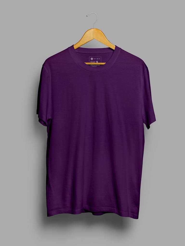 Deep Purple | Unisex Plain T shirt view 2