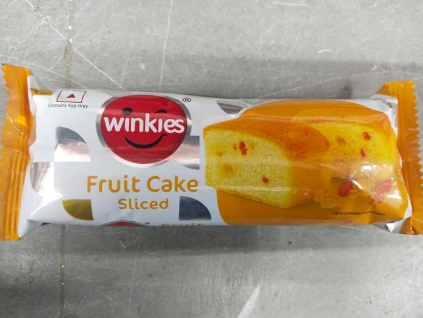 Winkies Fruit Cake Sliced