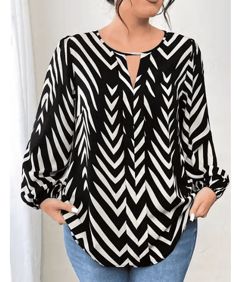 HF WARD Women's Cotton Regular Top ( Black )