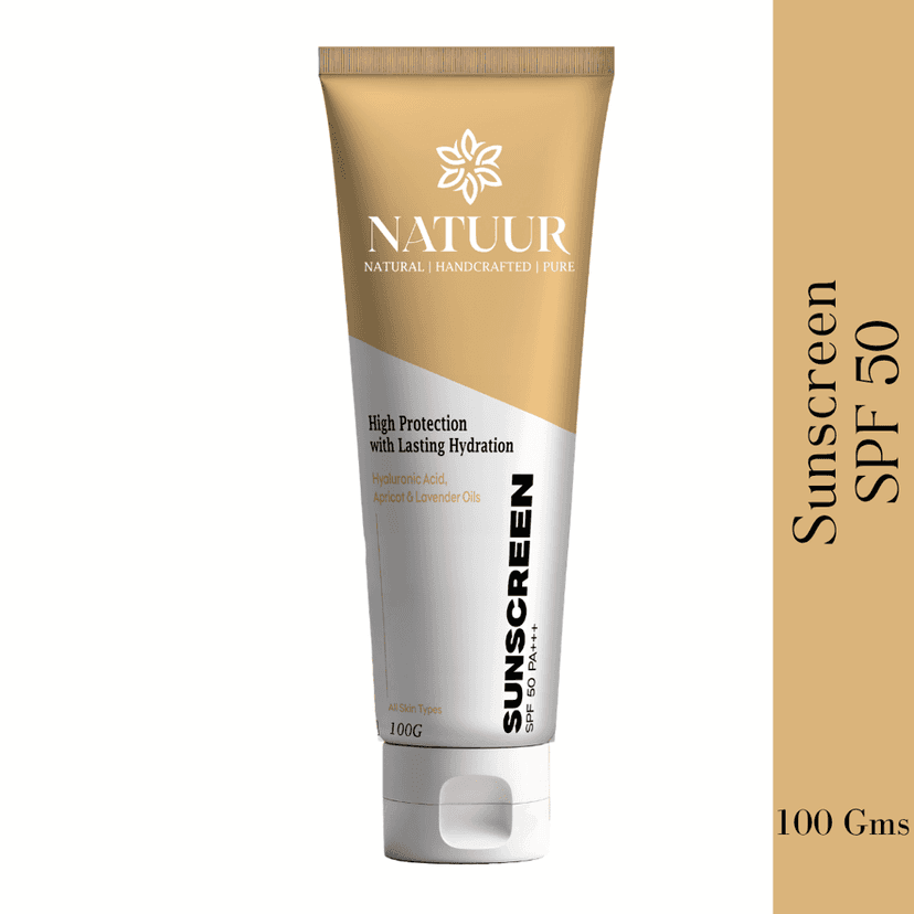 Mineral Defence Sunscreen SPF 50 PA+++ | Hyaluronic acid | Apricot | Lavender | Protect | Hydrate| Defend view 2