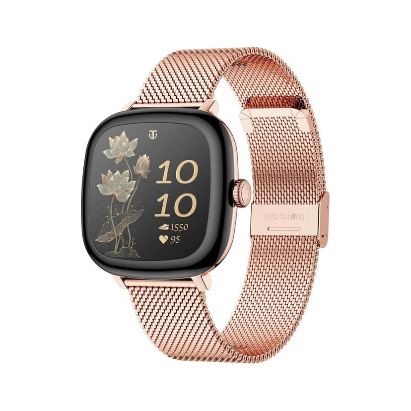 Titan AiRA Metal Case Square Display Smart Watch