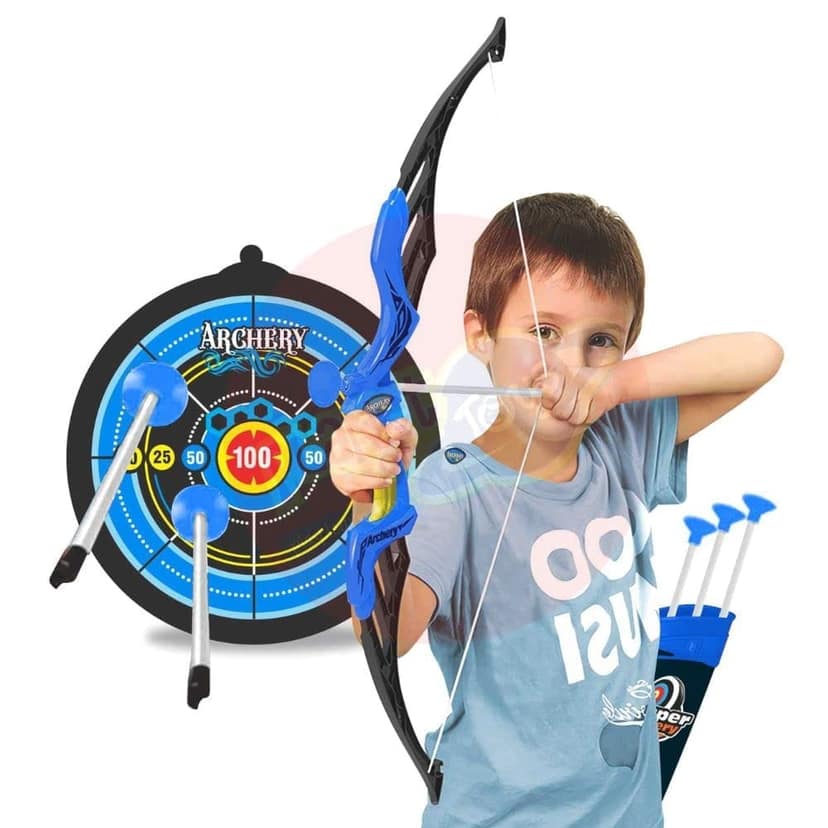 Planet Of Toys Archery Set for Kids Bow and Arrow Toys for Boys | Outdoor Sports Bow Arrow Dhanush Baan Target Game for Kids view 2