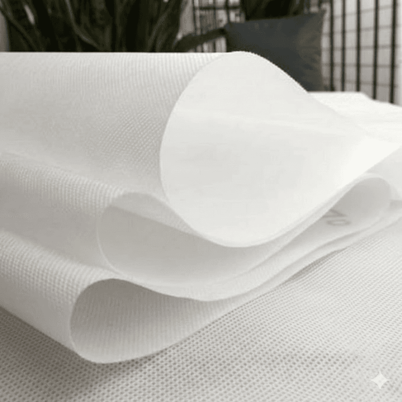 KUDIZE TURION Disposable Non Woven Face and Body Towel (70 GSM; 18 X 18 Inch) - Pack of 50 Pieces view 2