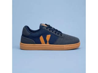 Volton Cosmos Alpha Navy Blue Casual Suede Lace-Up Sneakers - UK - 9