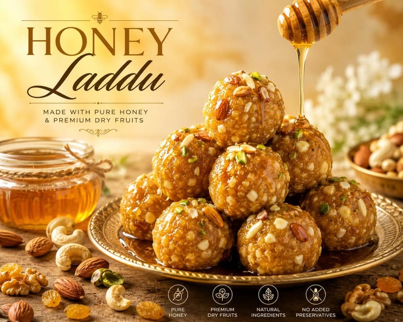 Honey Dry-Fruits Laddu view 2