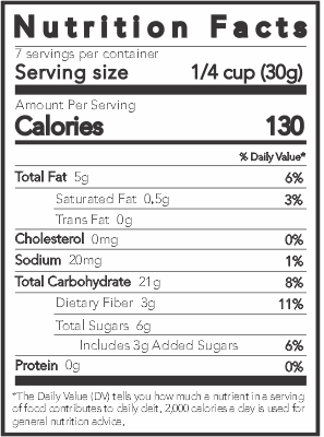 Cranberry And Raisin Almond flour Superfood Porridge Instant Breakfast Mix view 2