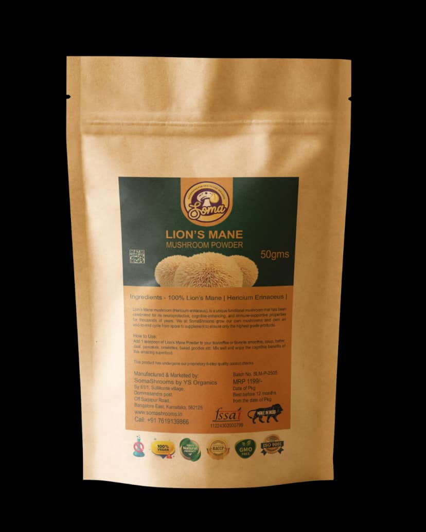 SomaShrooms Brain Focus & Memory Powder view 2