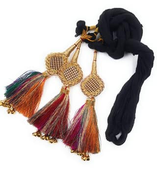 Jhumka & Ghungroo Heavy Design Punjabi Paranda/Braid Tassles/Patiala Shahi Parandi